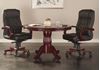 Picture of Traditional Veneer, 48" Round Conference Table with (2) Swivel Chairs