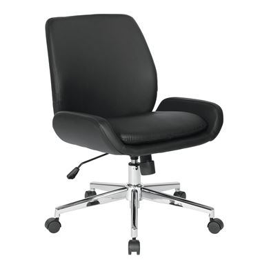 Picture of Pack Of 5, Mid Back Office Chairs.