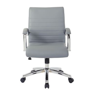 Picture of Pack Of 5, Low-Back Manager's Chairs with Padded Arms.