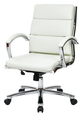 Picture of Pack Of 5, Mid-Back Chairs with Padded Arms.