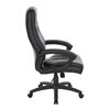 Picture of Pack Of 5, High Back Manager's Chairs with Padded Arms.