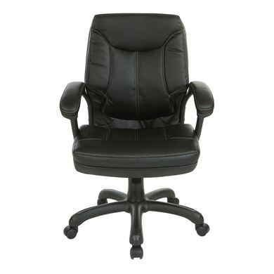Picture of Pack Of 5, Mid-Back Manager’s Chair with Padded Arms.