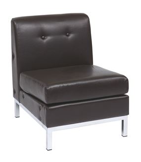 Picture of Pack Of 5, Armless Wall Street Modular Component Chairs for Sectionals.