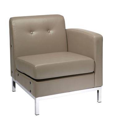 Picture of Pack Of 5, Wall Street Modular Right Facing Armchair for Sectional.