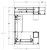 Picture of Traditional Executive, Powered Height U Desk Set, Wardrobe