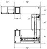 Picture of Traditional Executive Powered Height U Desk Station, Wardrobe