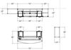 Picture of Executive Bowfront Powered Height Desk, Wardrobe, Credenza Storage Suite