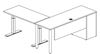 Picture of Pack of Three, 72" L Shape Instructor Training Desk