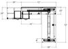 Picture of Executive 72" Powered Height L Desk, Overhead with Wardrobe 