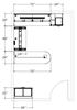 Picture of Powered Height U Peninsula Workstation, Wardrobe with Lateral File