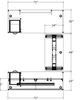 Picture of Set of 2, 72" Powered Height U Desk with Overhead Storage
