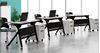 Picture of Pack of 3, 48W Nesting Table with Mobile Pedestals