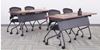 Picture of 6' Mobile Nesting Tables with Nesting Chairs