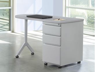 Picture of Pack of 5, Compact 48W Mobile Instructor Training Table