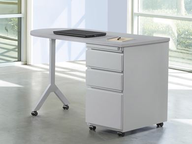 Picture of Pack of 5, Compact 48W Mobile Instructor Training Table