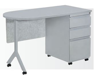 Picture of Pack of 10, Compact 48W Mobile Instructor Training Table