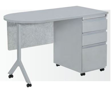 Picture of Pack of 10, Compact 48W Mobile Instructor Training Table